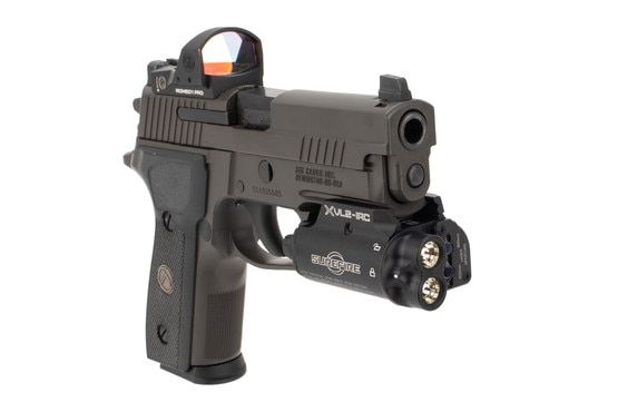 SureFire XVL2-IRC laser module is made from aluminum